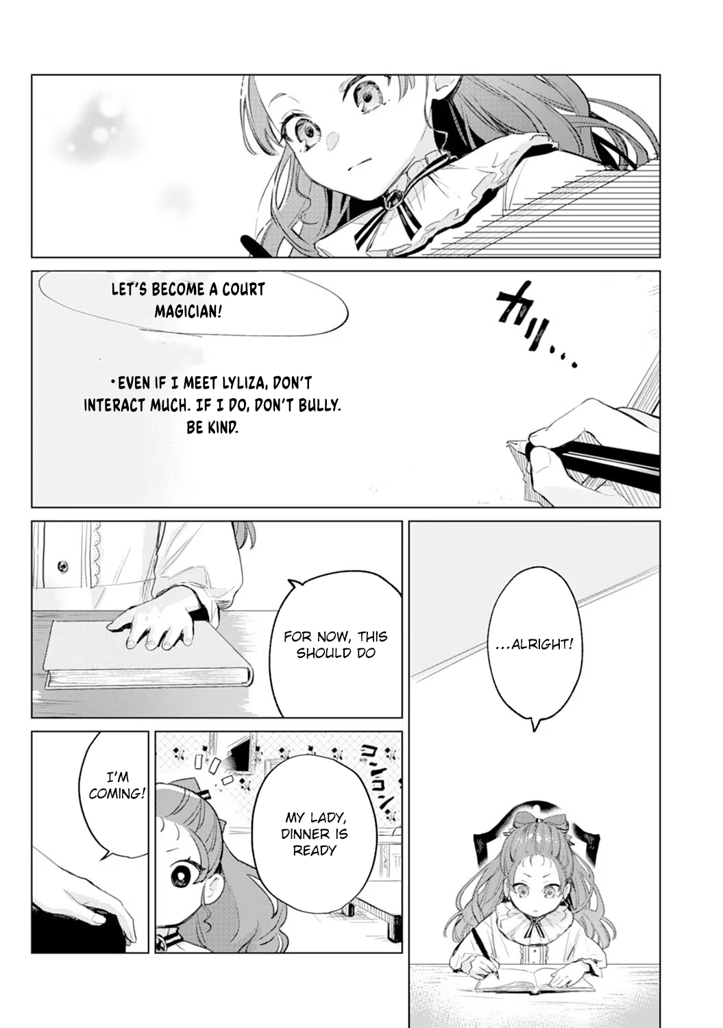 The Reincarnated Villainess Child Becomes the Scary Duke’s Beloved Daughter. Chapter 1 Page 27